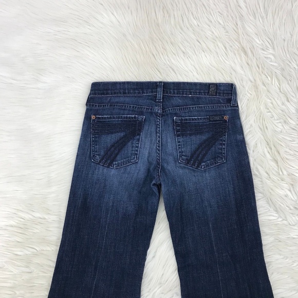 7 For All Mankind Denim - 7 For All Mankind Women DOJO Sz 26 X 29 Inseam D45